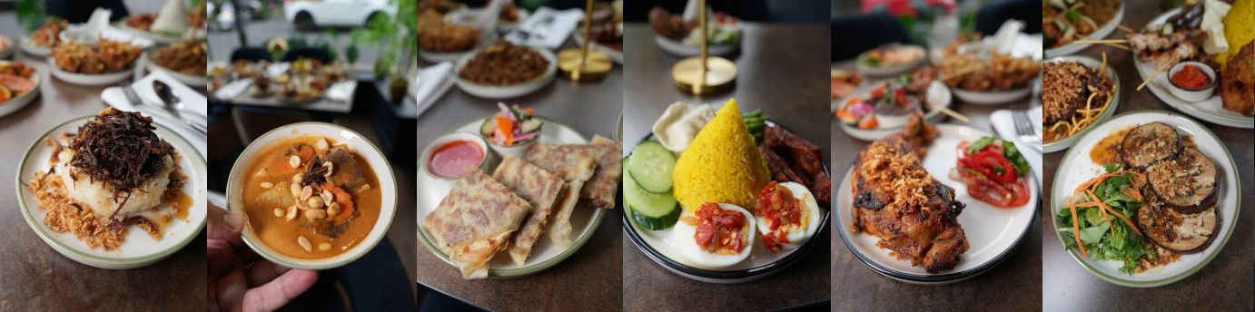 Rice Street Fusions food dishes banner